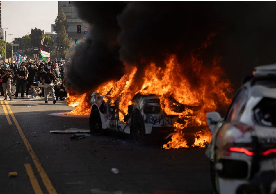 Trump activa la Guardia Nacional en California para reprimir manifestaciones violentas pro inmigrantes en Los Angeles 6 Screenshot 20250609 075755