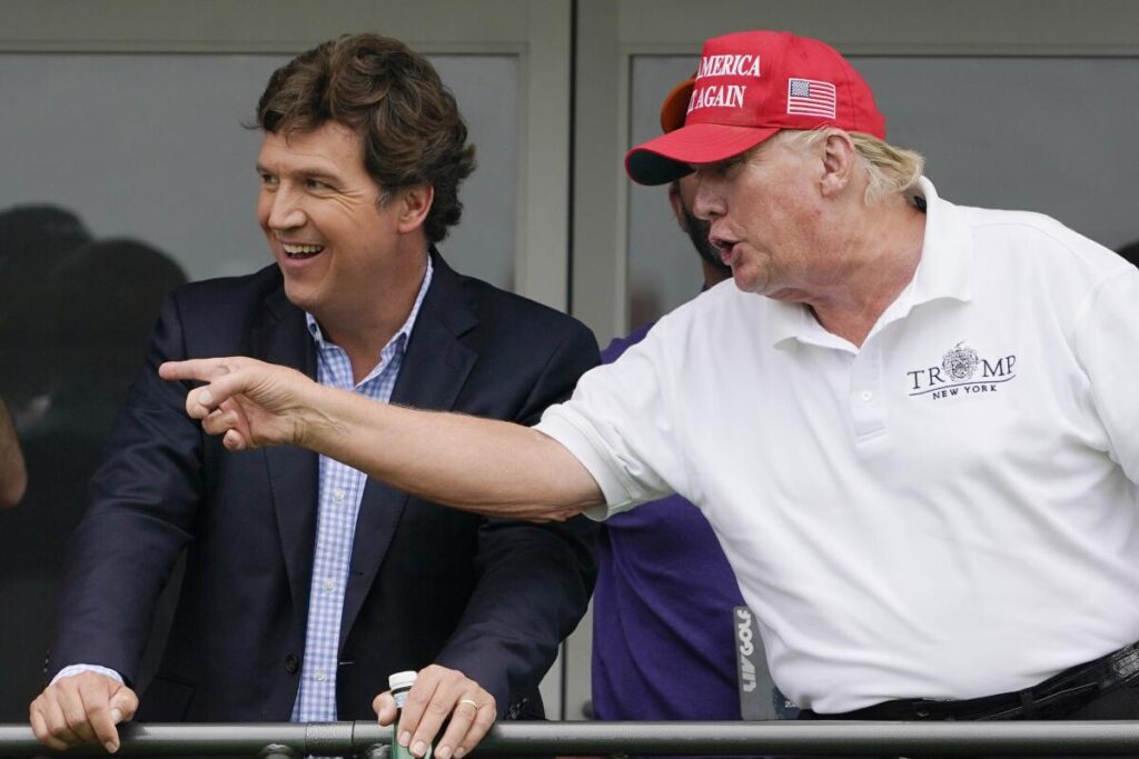 Tucker vs Trump