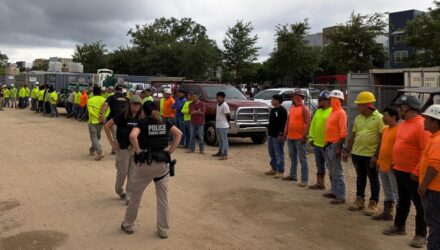 Redadas migratorias construcción