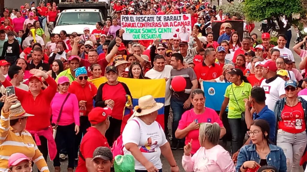 Baralt: Samuel Contreras culminó su campaña con una multitudinaria marcha en Mene Grande 3 1001620866