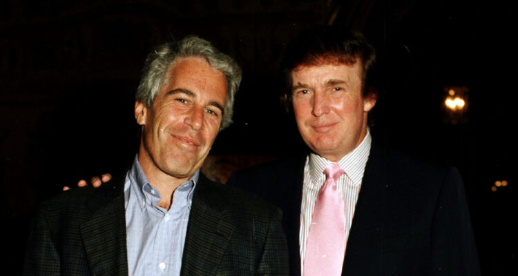 Revelan fotografías que muestran a Jeffrey Epstein en la boda de Donald Trump 1 Jeffrey Epstein