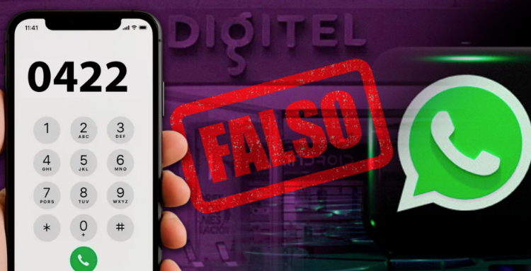 Denunciaron falsa campaña con el código 0422 de Digitel 1 Estafa