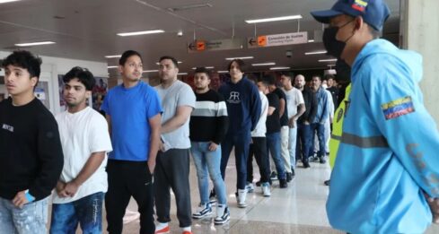 LLegada de venezolanos