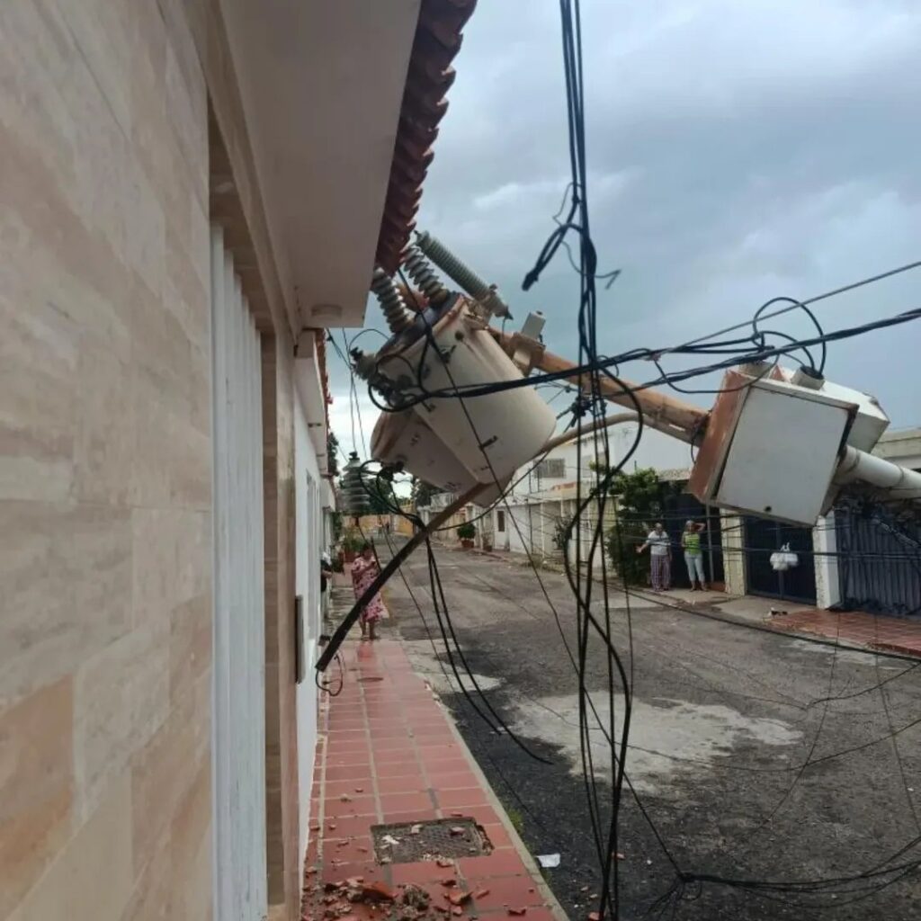 Lluvia y viento 