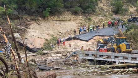 Lluvias en Texas