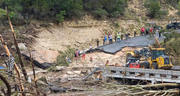 Lluvias en Texas