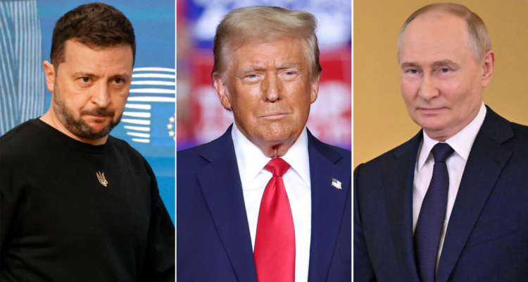 Trump Putin Zelenski