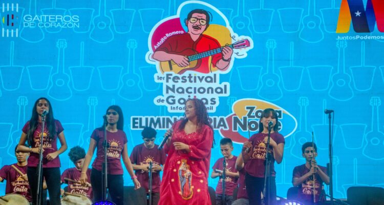 Gaita infantil y juvenil deslumbró en el norte de Maracaibo con la tercera eliminatoria del 1er Festival Nacional de Gaitas 1 Gaita