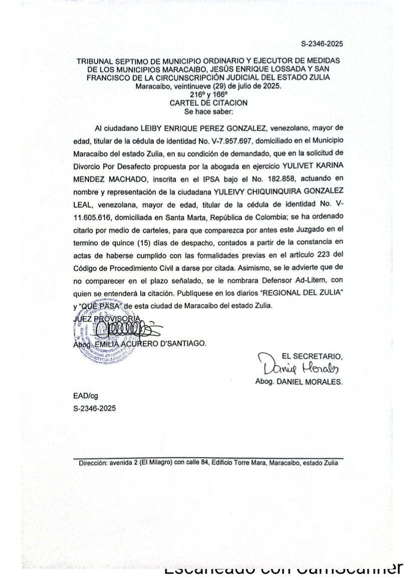 cartel 2346 yulivet