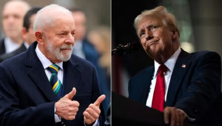 Lula. Trump