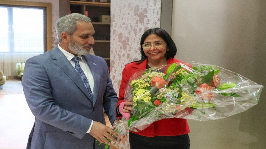 ministra de hidrocarburos delcy rodriguez es recibida en viena 179554