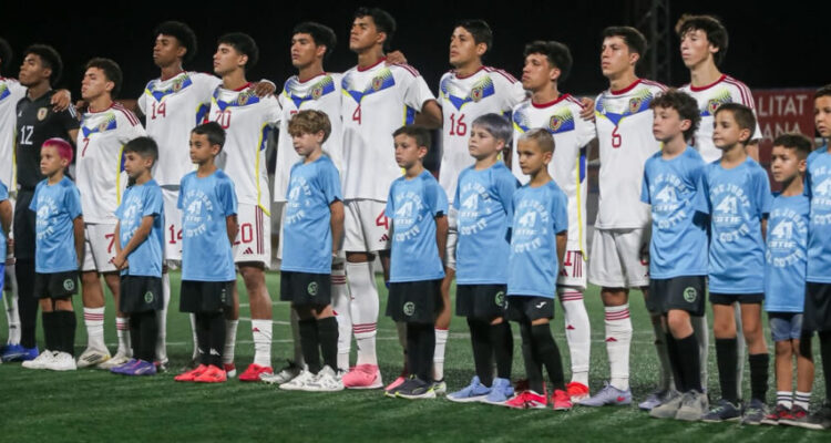 Vinotinto Sub 20 terminó en el quinto lugar del torneo Cotif 1 Vinotinto