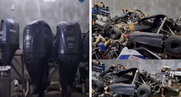 Incautaron en un galpón 19 motores para lanchas para ser usados por presuntos «terroristas» de Maracaibo 1 Motores