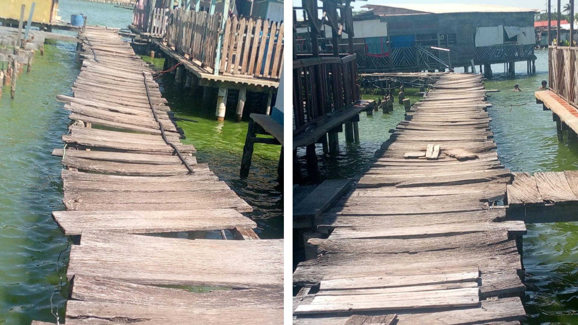 Santa Rosa de Agua: Los puentes peatonales de los palafitos se están cayendo a pedazos 5 Diseno sin titulo 5