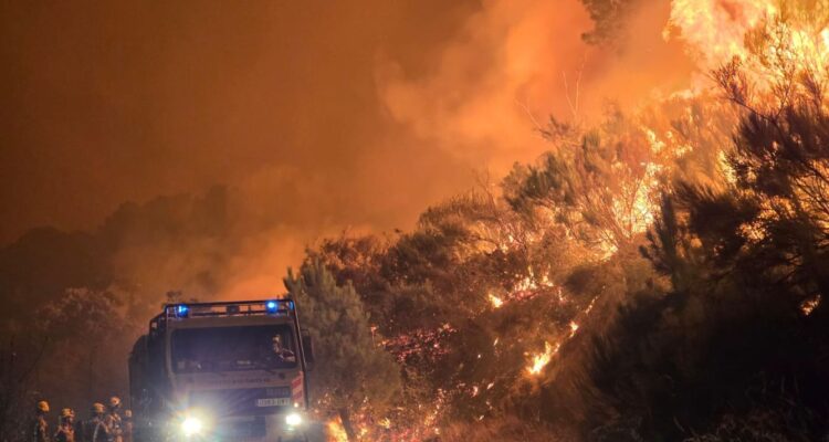 España incendios