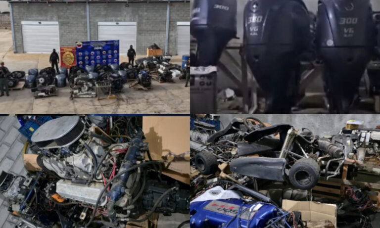 Incautaron en un galpón 19 motores para lanchas para ser usados por presuntos «terroristas» de Maracaibo 2 Goes Maracaibo 768x461 1
