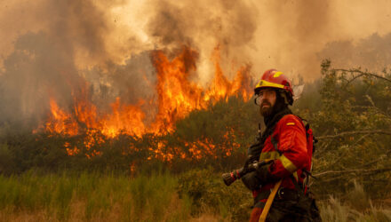 Incendio en Portugal