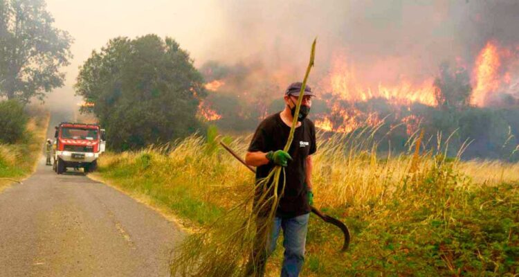 España apunta a «desescalada» en la ola de incendios tras la caída de las temperaturas 1 Incendios