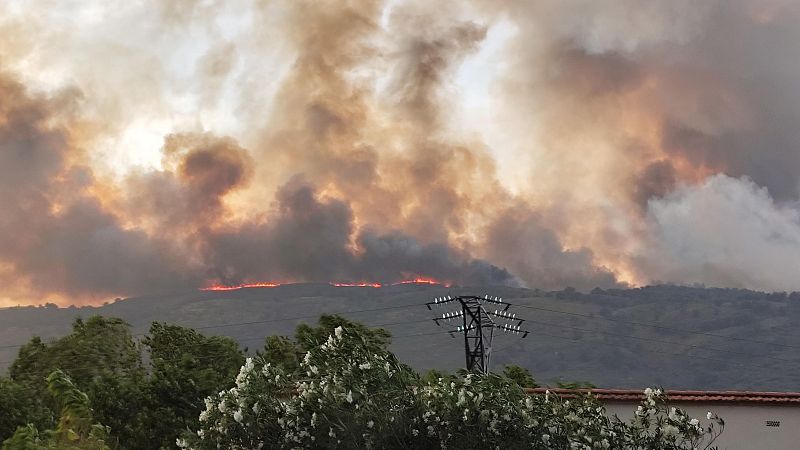 Incendios en Espana