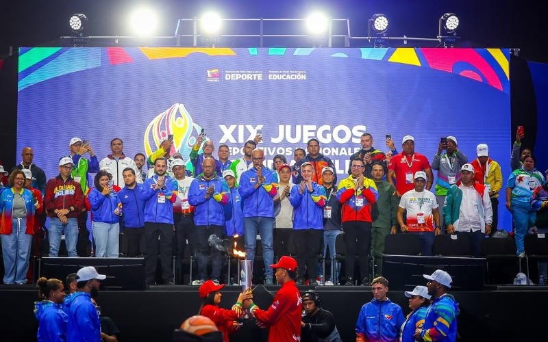 Inaugurados los 19° Juegos Deportivos Nacionales Estudiantiles 3 Juegosss