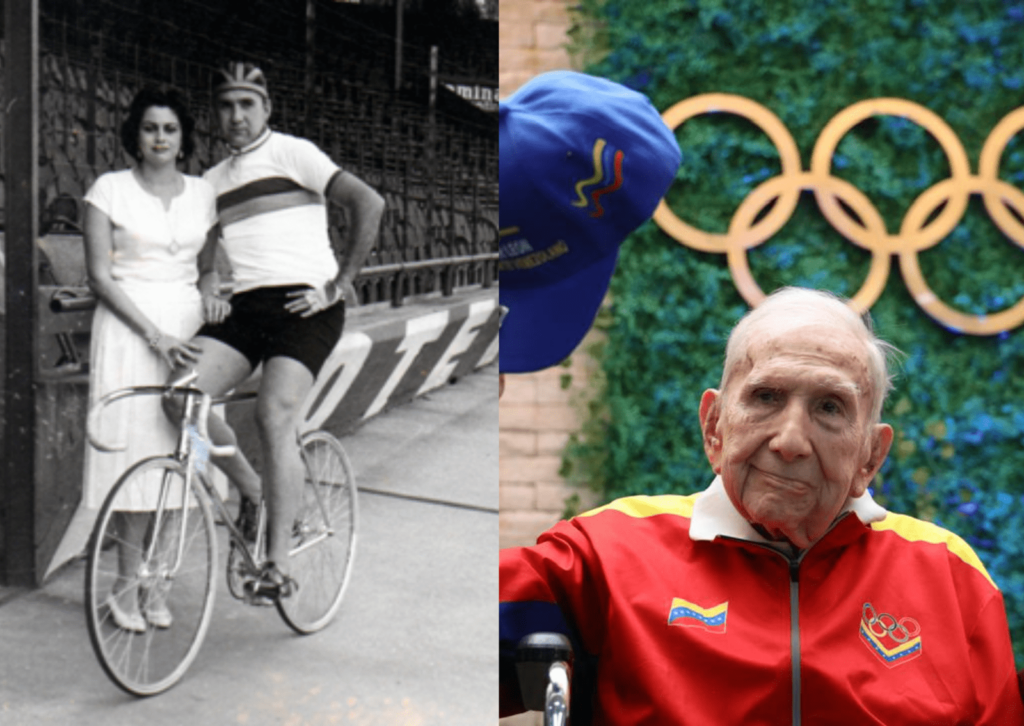 Murió Julio César León a sus 100 años, pionero del ciclismo olímpico venezolano 2 Leon