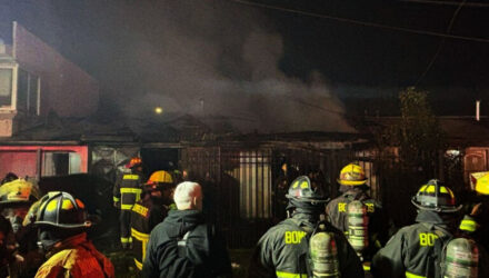 Madre y sus tres hijos mueren en incendio de su vivienda en Talca Chile 1 t