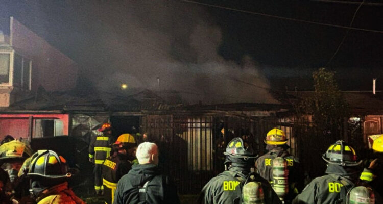 Familia venezolana falleció en incendio en Talca, Chile 1 Madre y sus tres hijos mueren en incendio de su vivienda en Talca Chile 1 t