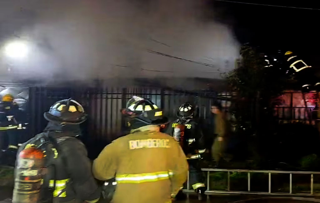 Madre y sus tres hijos mueren en incendio de su vivienda en Talca Chile 2 t