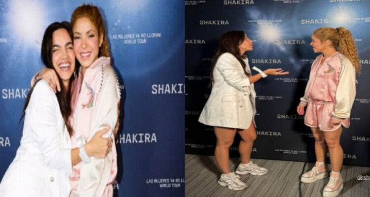 Emocionante encuentro entre María Gabriela de Faría y Shakira 1 Maria Gabriela de Faria una de las invitadas especiales de Shakira elorientaldemonagas.com 09 de agosto del 2025 1024x477 1