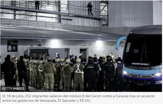 ¡Bienvenidos al CECOT «El cementerio de los hombre vivos»! Ocho venezolanos denunciaron lo que vivieron en ese infierno de El Salvador 9 Modulo 8