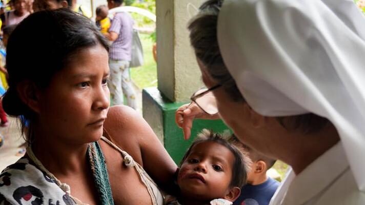 Madre Rafols y las hermanas de la Caridad de Santa Ana brindaron atención médica gratuita en el Tokuko en Perijá. 1 Madre Rafols