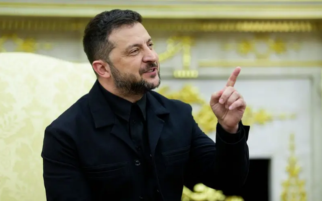 Zelenski reclamó unas garantías de seguridad equiparables al Artículo 5 de la OTAN 1 Reunion Zelenski