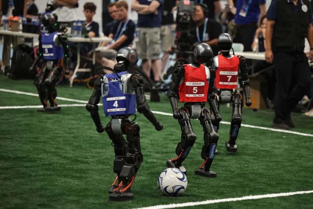 Pekín es sede de los primeros juegos mundiales de robots humanoides 3 Humanoides