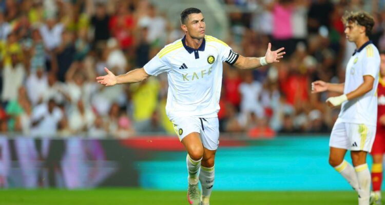 Hat-trick de Cristiano Ronaldo en la goleada de Al Nassr ante Rio Ave 1 Ronaldo
