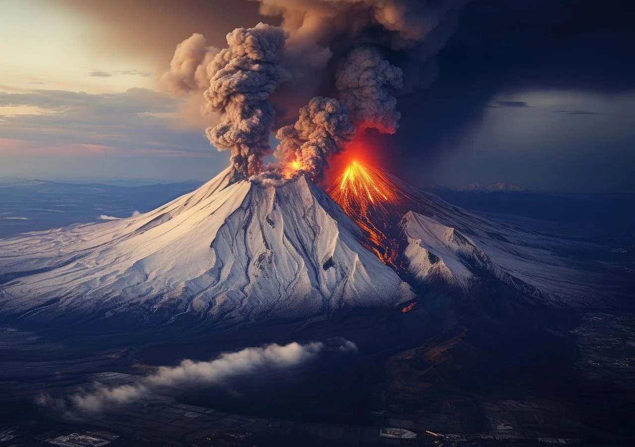 Rusia: Siete volcanes despertaron tras terremoto de magnitud 8,8 2 Siete volcanes despiertan a la vez en Rusia 1