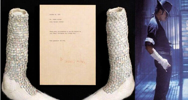 Un calcetín sucio de Michael Jackson es subastado por 7 mil 688 euros 1 Michael Jackson