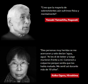 A 80 años del bombardeo atómico de EE. UU. a Japón y el mundo no aprendió la horrorosa la lección 10 Testi