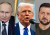 Zelenski dijo que obtuvo los resultados que esperaba de sus cartas a Putin y Trump 5 Trump Putin Zelensky