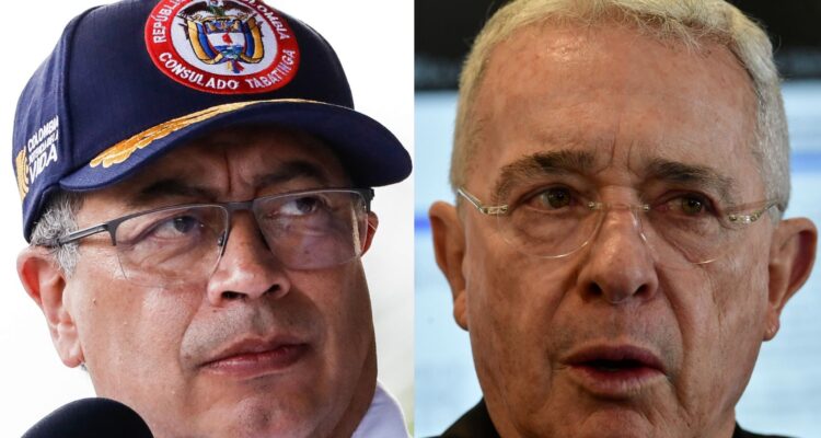 Uribe demandó al presidente Petro por «hostigamiento y calumnia» 1 Petro Uribe
