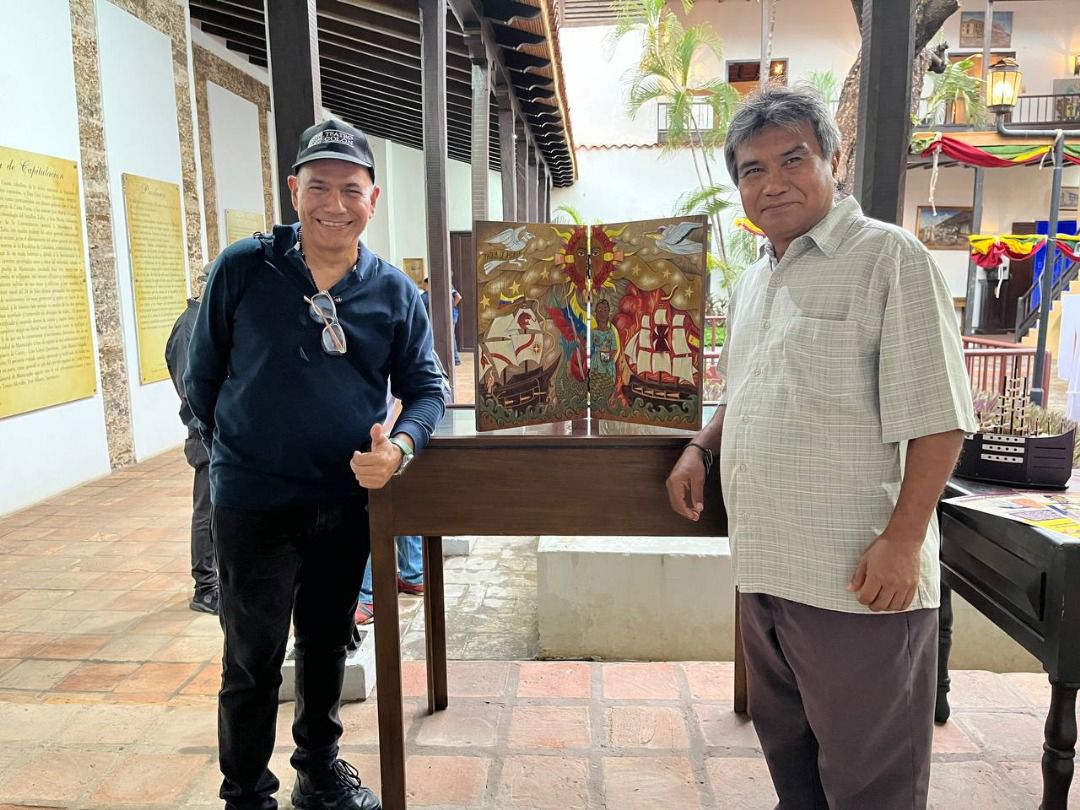 Casa de la Capitulación presenta muestra de arte por los 202 años de la Batalla Naval del Lago 3 WhatsApp Image 2025 08 01 at 10.26.44 AM