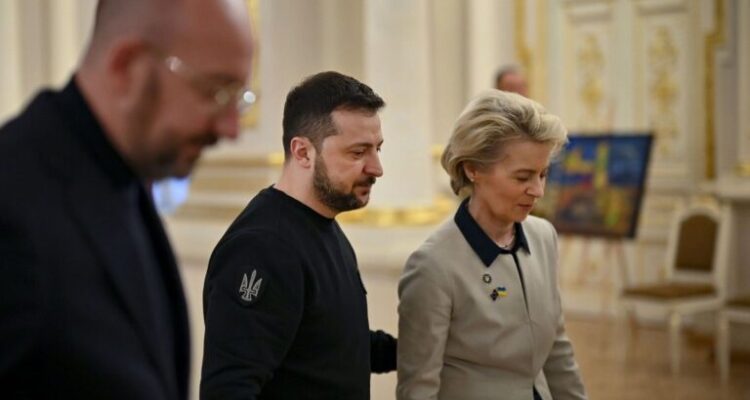 Zelenski se reunió con líderes occidentales en Washington antes de su encuentro con Trump 1 Zelenski