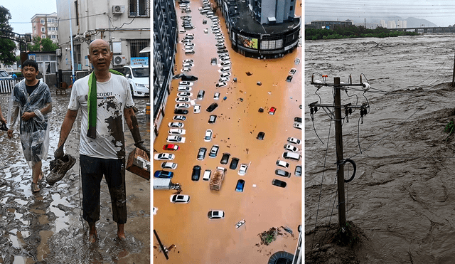China volvió a decretar alerta máxima por lluvias 2 china inundaciones