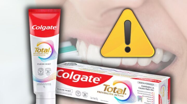 México también sacó del mercado la pasta dental de Colgate Total Clean Mint 1 Colgate
