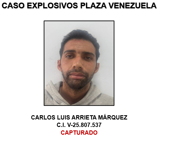 Ministro Cabello anunció la captura de alias «La Negra» y «El Flaco» involucrados en plan terrorista de Plaza Venezuela 3 el flaco