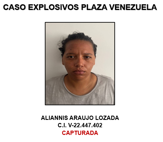 Ministro Cabello anunció la captura de alias «La Negra» y «El Flaco» involucrados en plan terrorista de Plaza Venezuela 2 la negra