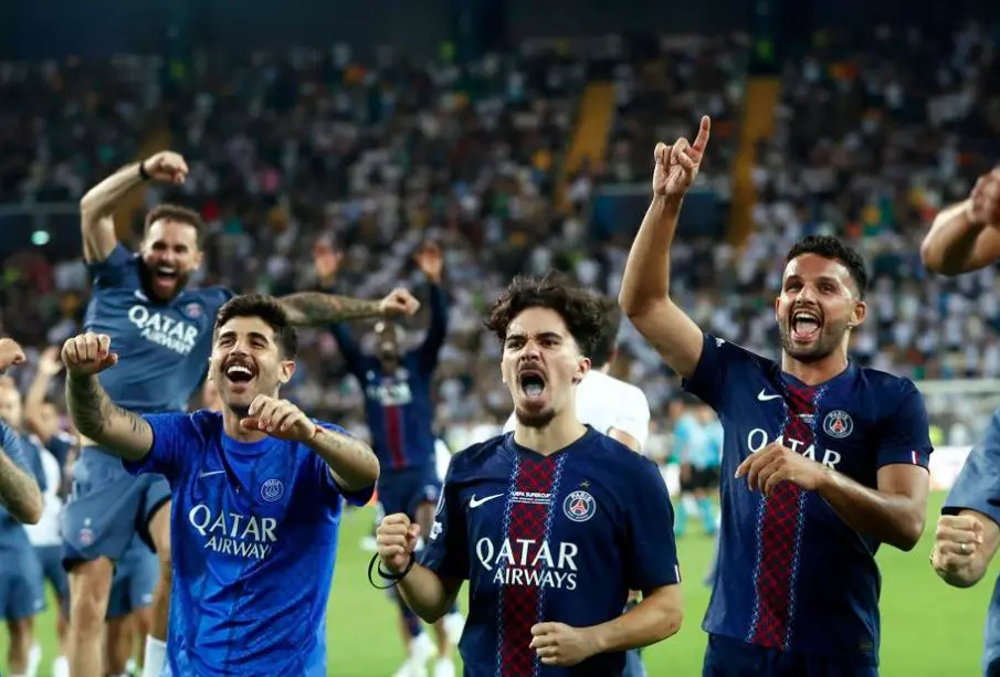 PSG gana su primera Supercopa de Europa contra el Tottenham 2 PSG