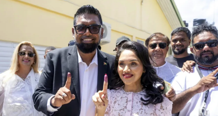 Irfaan Alí fue proclamado oficialmente presidente reelecto de Guyana 1 Ali