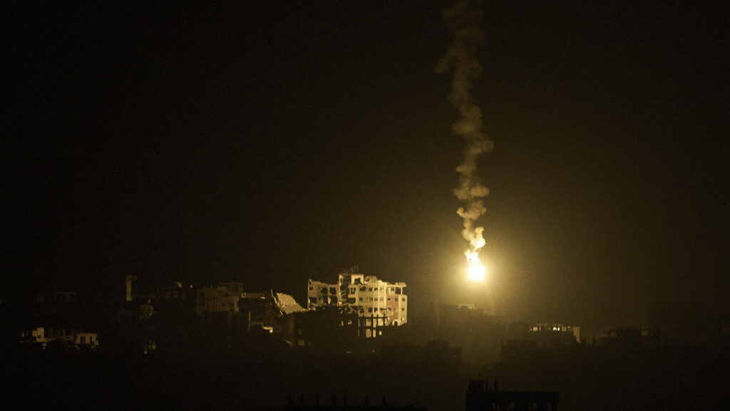Israel lanzó una ofensiva terrestre a gran escala en la ciudad de Gaza 2 Israel ataca a Gaza