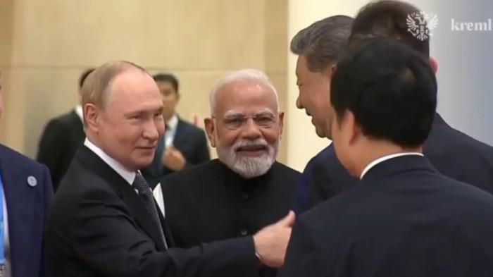 China, Rusia e India: el triángulo de potencias que se une en desafío a Trump 2 Keakraban Putin Modi dan Xi Jinping