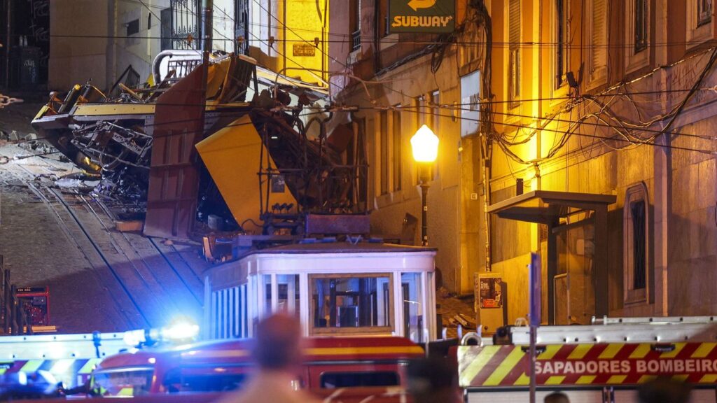 Qué se sabe del accidente del histórico funicular de Lisboa que dejó al menos 16 muertos 2 Lisboa funicular